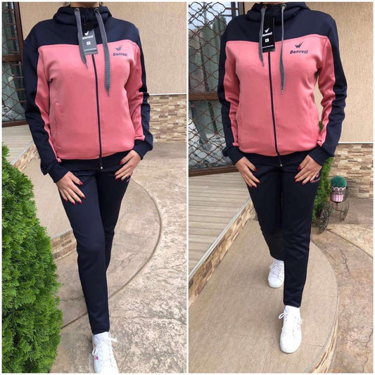 Trening Damă din Silon cu Glugă – Model JNX