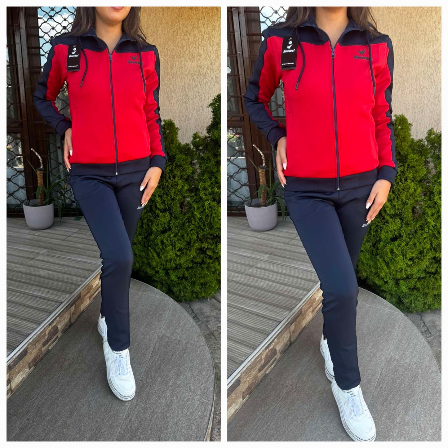 Trening Damă din Silon cu Glugă – Model JNX